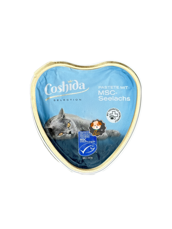 قیمت ووم قلبی گربه کوشیدا با طعم ماهی ۸۵ گرمی ـ COSHIDA WITH FISH FLAVOR 85 GR