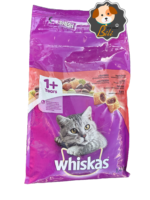 قیمت غذای خشک گربه ویسکاس با طعم گوشت گاو ۱۴۰۰ گرمی ـ WHISKAS CAT DRY FOOD BEEF 1400 GR