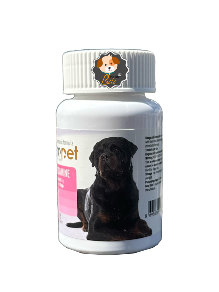 قیمت قرص مکمل گلوکوزامین سگ یورو پت ۷۵ عددی ـ EUROPET GLUCOSAMINE DOG 75 PCS