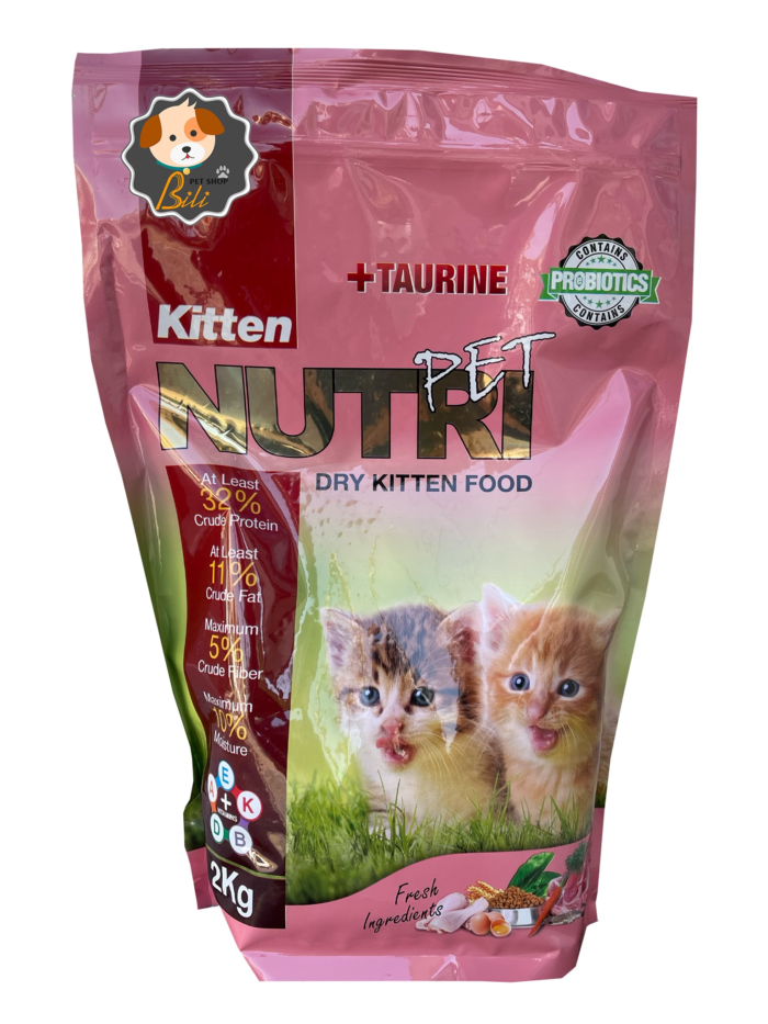 قیمت غذای خشک بچه گربه نوتری پت ۲ کیلویی ـ NUTRI PET DRY KITTEN FOOD 2 KG