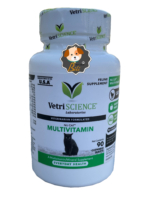 قیمت قرص مولتی ویتامین روزانه گربه وتری ساینس ۹۰ عددی ـ VETRISCIENCE MULTIVITAMIN FOR CAT 90 PCS