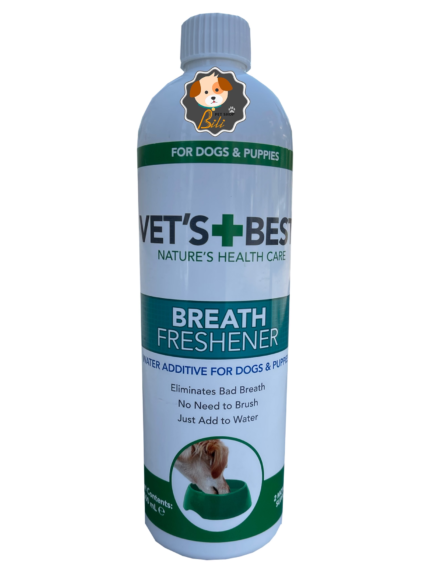 قیمت محلول دهانشویه سگ و پاپی وت بست ۵۰۰ میلی ـ VET'S+BEST BREATH FRESHENER FOR DOGS & PUPPIES 500 ML