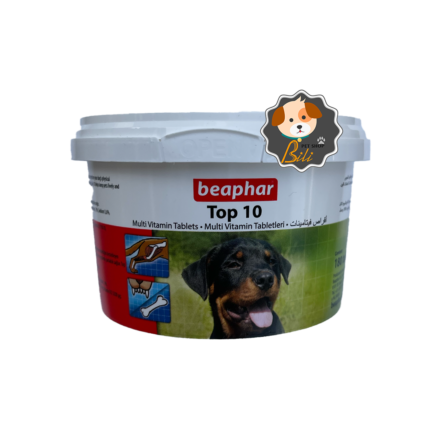 قیمت مولتی ویتامین سگ بیفار مدل تاپ تن ۱۸۰ عددی ـ BEAPHAR DOG MULTI VITAMIN AND MINERALS TOP 10 180 TABLET