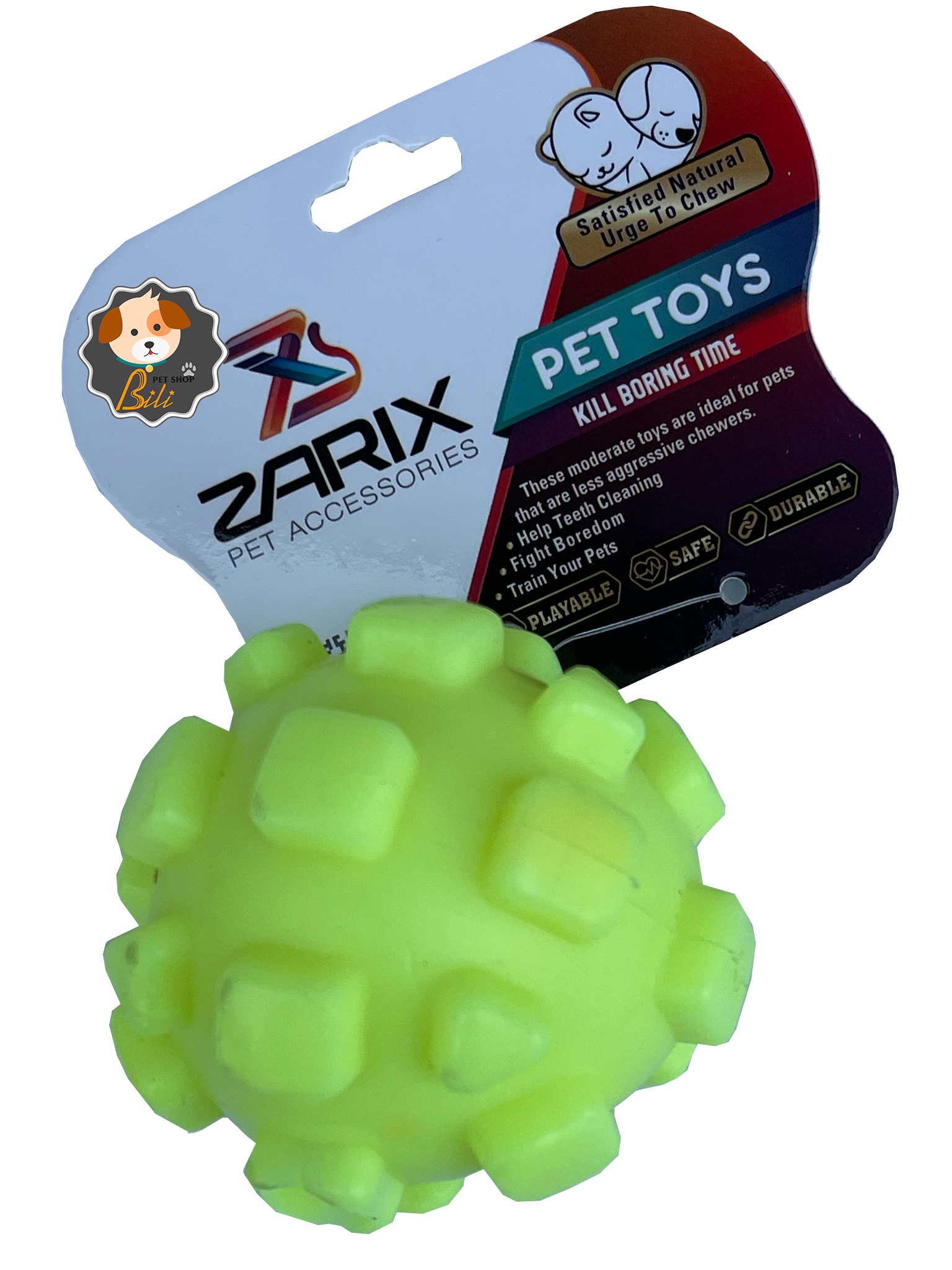 قیمت اسباب بازی توپ فضایی توپر سگ ـ ZARIX PET TOY