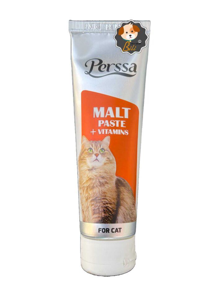 قیمت خمیر مالت گربه پرسا ۱۰۰ گرمی ـ PERSSA MALT PASTE + VITAMINS FOR CAT 100 GR