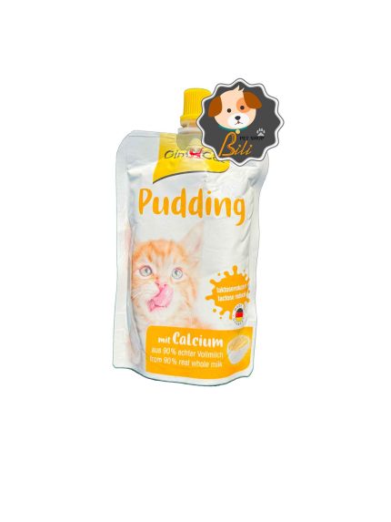 قیمت پودینگ گربه جیم کت ۱۵۰ گرمی ـ GIM CAT PUDDING & CALCIUM 150 GR