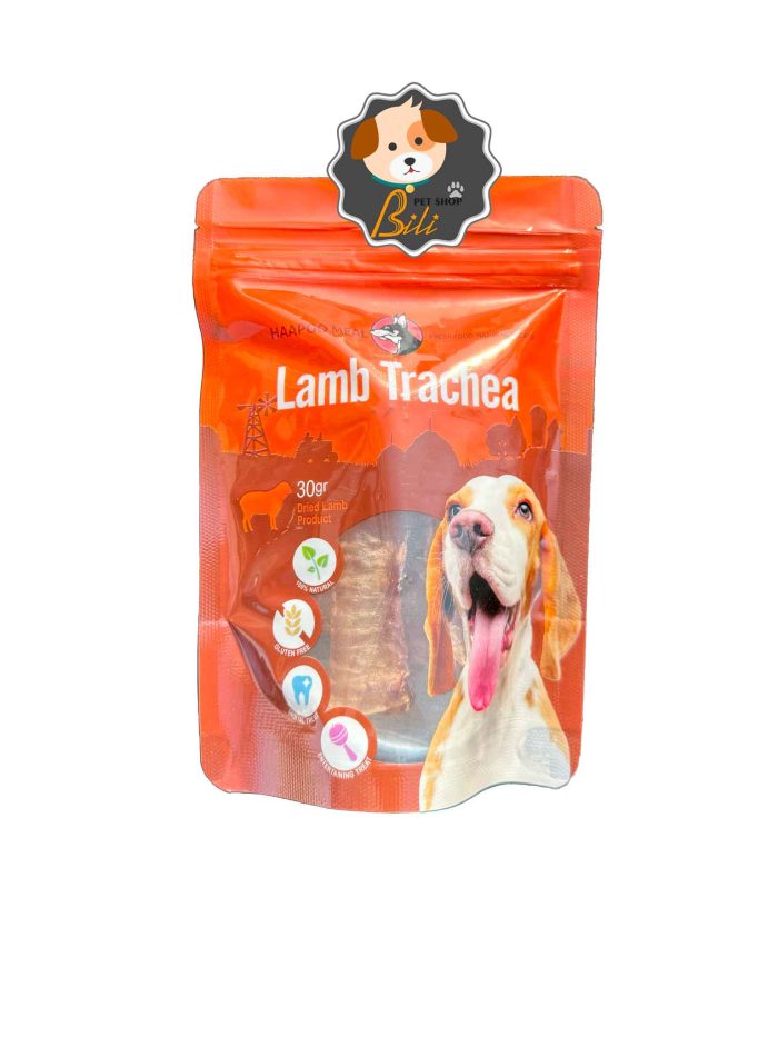 قیمت تشویقی سگ هاپو میل نای بره ۳۰ گرمی ـ HAAPOO MEAL LAMB TRACHEA 30 GR
