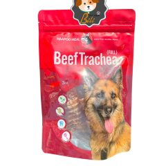 قیمت تشویقی سگ هاپو میل نای کامل گاو ۳ عددی ـ HAAPOO MEAL BEEF TRACHEA FULL 3 PCS