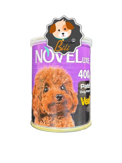 قیمت کنسرو سگ بالغ نوول با طعم گوشت گوساله ۴۰۰ گرمی ـ NOVEL PATE WITH BEEF 400 GR