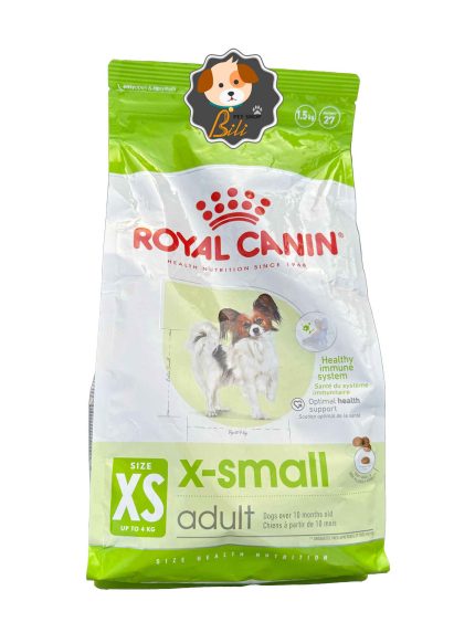 قیمت غذای خشک سگ رویال کنین ایکس اسمال ادالت ۱٫۵ کیلویی ـ ROYAL CANIN X SMALL ADULT 1/5 KG