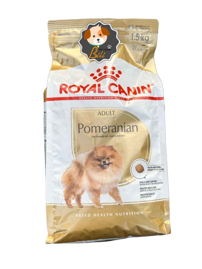 قیمت غذای خشک سگ رویال کنین پامر بالغ ۱.۵ کیلویی ـ ROYAL CANIN POMERANIAN 1.5 KG