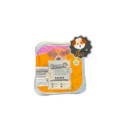 قیمت ووم سگ رومئو با طعم گوشت گوساله و سبزیجات ۳۰۰ گرمی _ ROMEO DOG FOOD KALB & LANDGEMUSE 300 GR