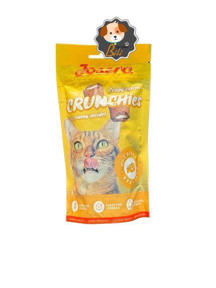 قیمت تشویقی گربه کرانچی جوسرا با طعم پنیر ۶۰ گرمی ـ JOSERA CAT CRUNCHIES CHEESE 60 GR