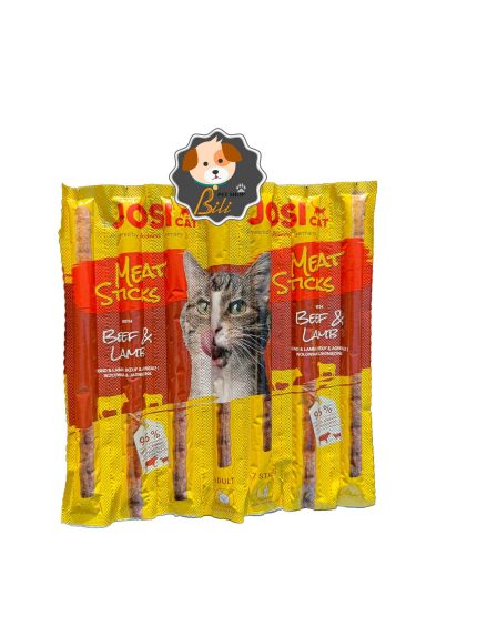 قیمت تشویقی مدادی گربه جوسرا با طعم گوشت گاو و بره ۷ عددی ـ JOSERA JOSI CAT MEAT STICKS BEEF & LAMB 7 PCS