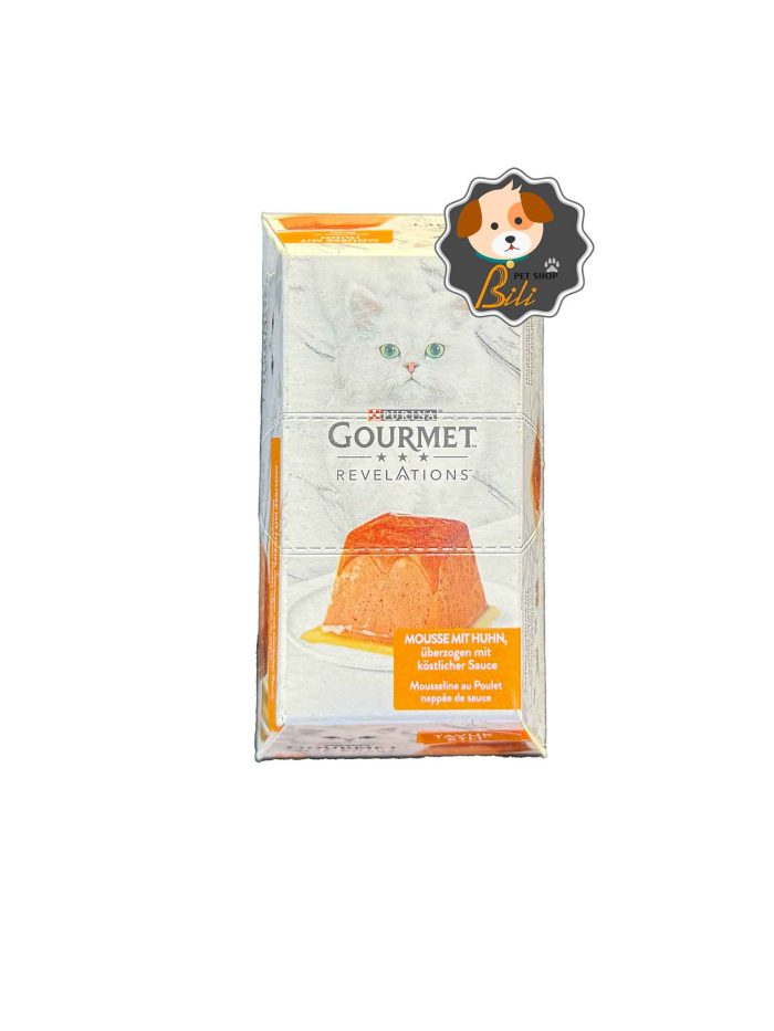 قیمت دسر گربه گورمت پورینا با طعم مرغ ۲ عددی ـ PURINA GOURMET REVELATIONS MOUSSE CHICKEN 