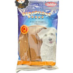 قیمت تشویقی نرم نواری سگ نوبی استار اسنک با طعم مرغ ۲۰۰ گرمی ـ NOBBY STARSNACK STRIPS WTH CHICKEN 200 GR