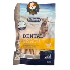 قیمت تشویقی دنتال سگ دکتر کلادرز با طعم مرغ ۸۰ گرمی _ DR.CLAUDERS DENTAL SNACK CHICKEN SMALL BREED 80 GR