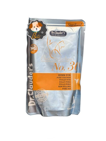 قیمت پوچ گربه دکتر کلادرز با طعم مرغ ۱۰۰ گرمی ـ DR.CLAUDERS CHICKEN 100 GR