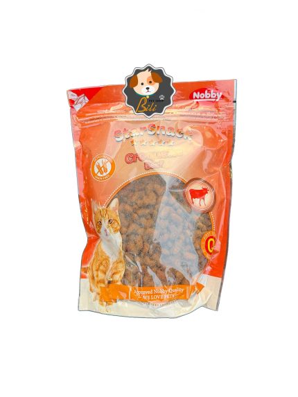 قیمت تشویقی گربه نوبی با طعم گوشت گاو ۱۲۵ گرمی ـ Nobby StarSnack Cat Croquette Beef 125 g