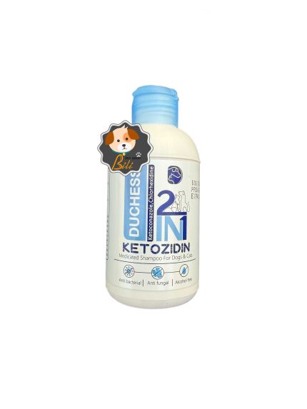 قیمت شامپو کتوکونازول مخصوص سگ و گربه ـ Dermotil-K Shampoo (Ketoconazole Antifungal Shampoo for Dogs & Cats)